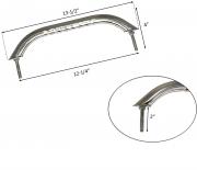 MARINE BOAT STAINLESS STEEL HANDRAIL 12 INCHES WITH WAVE CURVE H
